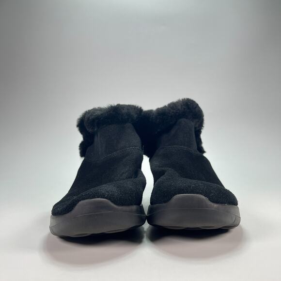Skechers On The Go Joy Bundle Black Pull On Ankle Boots 15501 Women's Size 8.5 - Picture 2 of 10